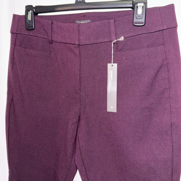 NWT Loft Twill Skinny Ankle Pants - Picture 3 of 6